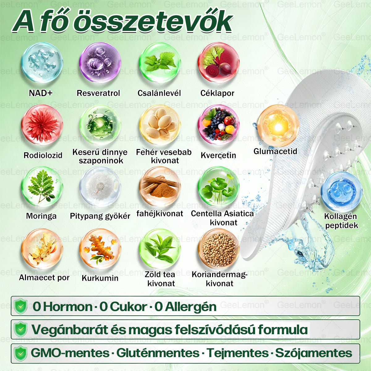 💕💕💕GeeLemon® Glumasetide 8az 1-ben Karcsú és EgészségesNano Mikrotűs Tapasz (Napi 1alkalom – látható változásakár 7 nap alatt) ✅ Elhízásra,bőrfeszesítésre,cukorbetegségre, alvásiapnoéra, ízületekre stb