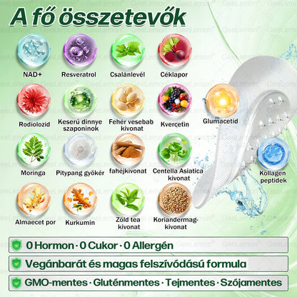 💕💕💕GeeLemon® Glumasetide 8az 1-ben Karcsú és EgészségesNano Mikrotűs Tapasz (Napi 1alkalom – látható változásakár 7 nap alatt) ✅ Elhízásra,bőrfeszesítésre,cukorbetegségre, alvásiapnoéra, ízületekre stb